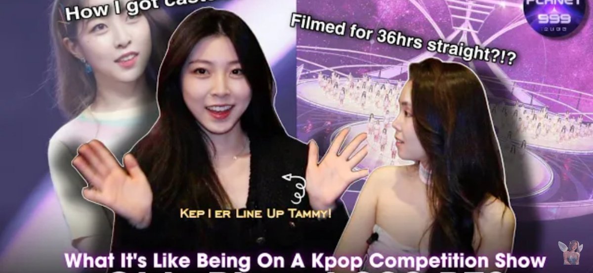 99logs's tweet image. • Wu Tammy participated in a video with singer and content creator Grazy Grace where they talked about the audition process and behind the scenes of Girls Planet 999!

🔗: youtu.be/XcRhk2RJQVA?si…

#WuTammy #TAMMY #GrazyGrace #GirlsPlanet999 #GP999