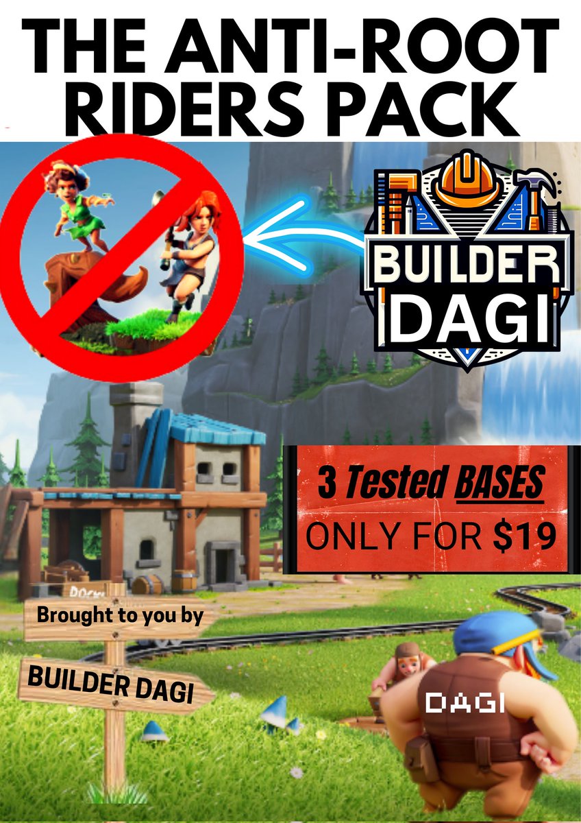 BUILDER DAGI (@builderdagi) on Twitter photo Opponent is flexing with RR Spam 😯,show them a nightmare with My PRO PACK🗿
Limited 5 customers 😯
Best deal 🤝 under 19$ only . Tested bases by RR spam .Take it to you before it SOLD OUT .
DM FOR BUY🏆🌍
Repost please🥺 <a href="/1DARKONTOP/">VTC DARK ON TOP</a> <a href="/_FailX_/">Schumi 🏎️</a> <a href="/BERLIN_COC/">BERLIN COC</a> <a href="/CoCEsports/">Clash of Clans Esports</a> <a href="/Akhil_0725/">Akhil</a> Opponent is flexing with RR Spam 😯,show them a nightmare with My PRO PACK🗿
Limited 5 customers 😯
Best deal 🤝 under 19$ only . Tested bases by RR spam .Take it to you before it SOLD OUT .
DM FOR BUY🏆🌍
Repost please🥺 <a href="/1DARKONTOP/">VTC DARK ON TOP</a> <a href="/_FailX_/">Schumi 🏎️</a> <a href="/BERLIN_COC/">BERLIN COC</a> <a href="/CoCEsports/">Clash of Clans Esports</a> <a href="/Akhil_0725/">Akhil</a>