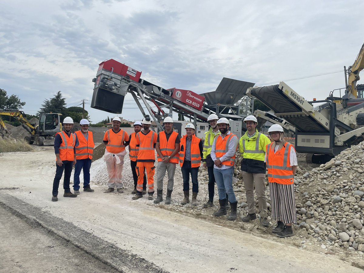 1er chantier bas carbone <a href="/Toulouse/">Toulouse - Mairie et Métropole</a>
🌱Grâce aux 2500 tonnes de terres traitées et réutilisées sur place, l’empreinte carbone a été réduite de 50% sur le chantier. 
#neutralitecarbone #transitionecologique