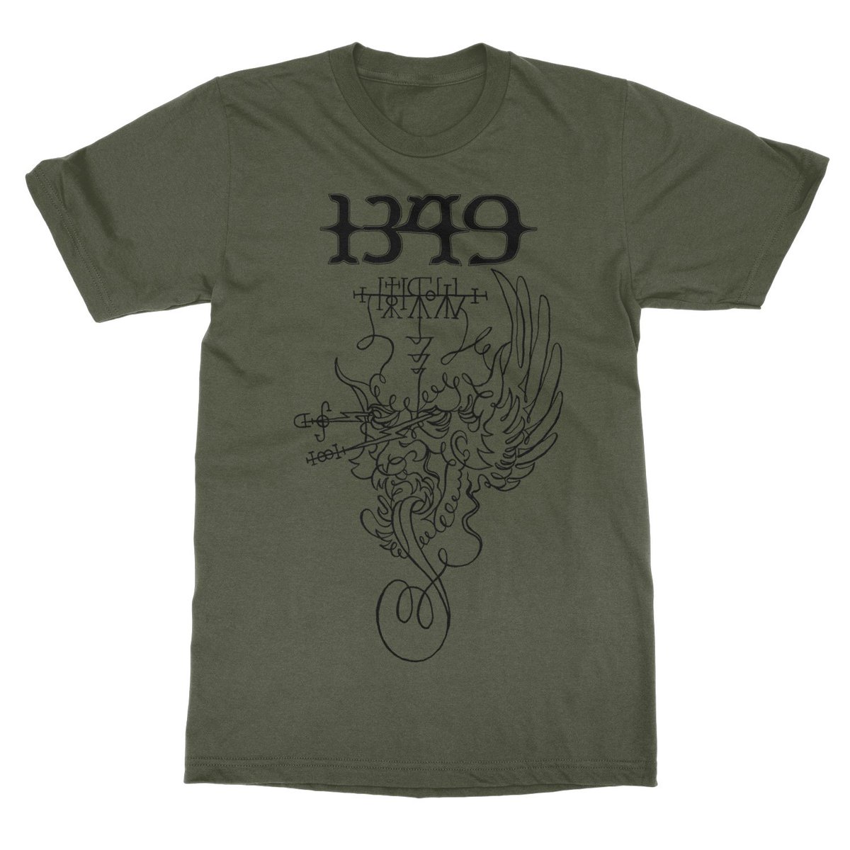 1349official's tweet image. COPENHELL LEGION: @1349official merch is available NOW at the festival.

1349 will bring AURAL HELLFIRE to @copenhell at 23:00 on the Pandæmonium Stage.

Artwork by @jordanbarlowart

#auralhellfire #legion1349 #copenhell #doomstarbookings #merch #atavism #tshirt #pandæmoniumstage