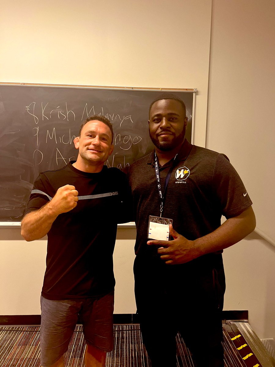 Absolute pleasure <a href="/FrankieEdgar/">Frankie Edgar</a> 

<a href="/ALJBS/">American Legion Jersey Boys State</a>