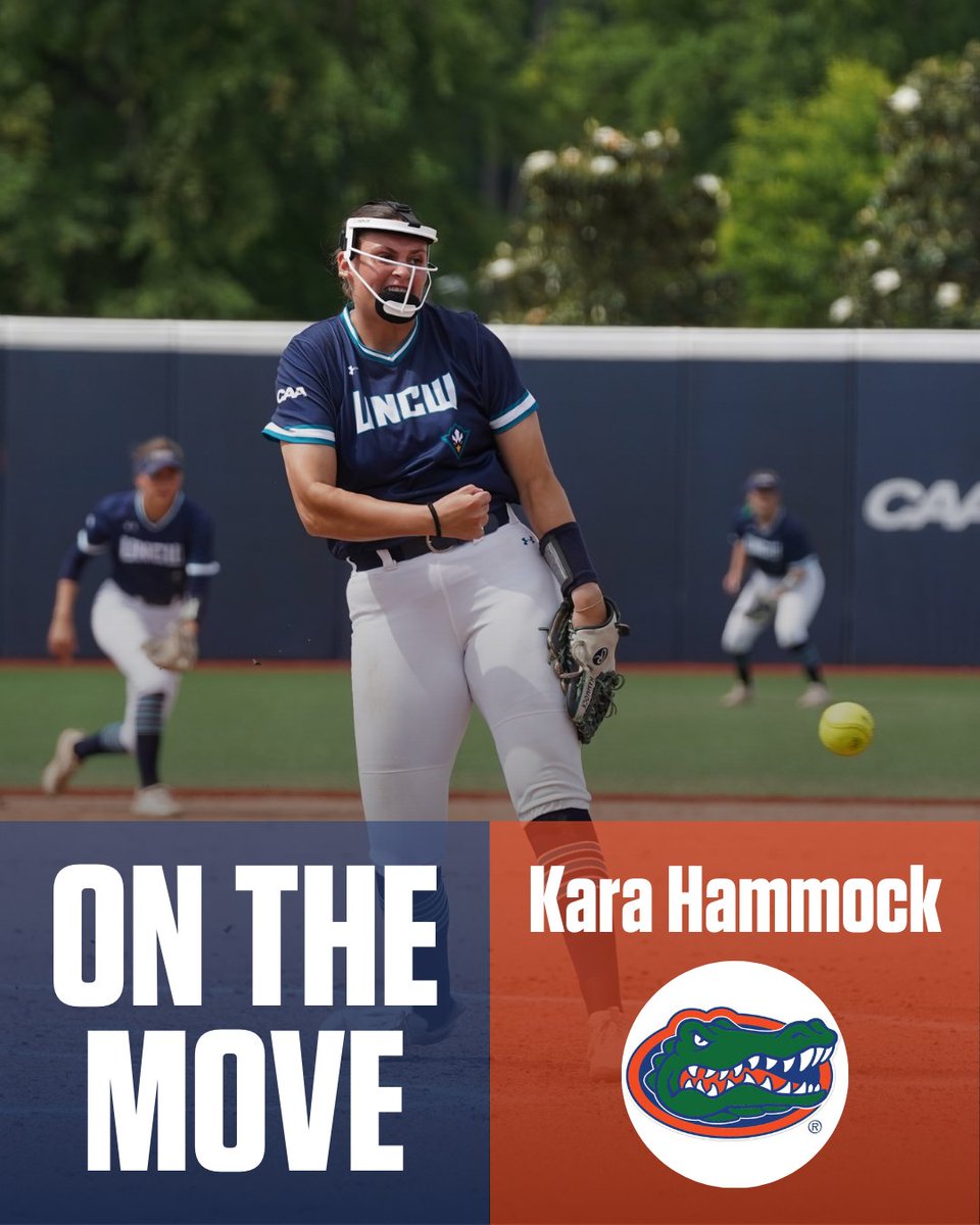 FloCollege | Softball (@flocollegesb) on Twitter photo Former UNCW ace heads to Gainesville
Kara Hammock posted a 1.60 ERA with 101 strikeouts last season. <a href="/karahammock/">kara hammock</a>
#softballtransfers #transfers #transfernews #collegesoftball #ncaasoftball #secsoftball Former UNCW ace heads to Gainesville
Kara Hammock posted a 1.60 ERA with 101 strikeouts last season. <a href="/karahammock/">kara hammock</a>
#softballtransfers #transfers #transfernews #collegesoftball #ncaasoftball #secsoftball