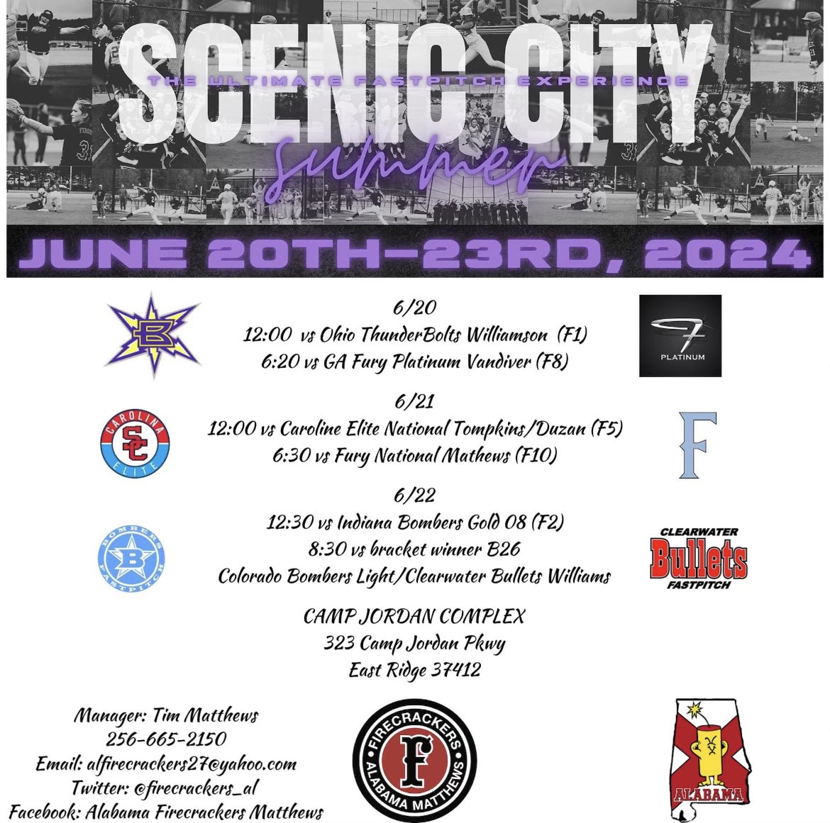 Khloe (@khloehunter08) on Twitter photo Can’t wait to play in the scenic city showcase this weekend! <a href="/coachangelbrown/">Angel Brown</a> <a href="/rachelbrownnsr/">Rachel Brown</a> <a href="/UAH_SB/">UAH Softball</a> <a href="/Coach_Alameda/">Lonni Alameda</a> <a href="/AJDaugherty1/">A.J. Daugherty</a> <a href="/UNASoftball/">North Alabama Softball</a> <a href="/Acozart44/">Ashley Cozart</a> <a href="/AlabamaSB/">Alabama Softball</a> <a href="/defo25/">Stephanie DeFeo</a> Can’t wait to play in the scenic city showcase this weekend! <a href="/coachangelbrown/">Angel Brown</a> <a href="/rachelbrownnsr/">Rachel Brown</a> <a href="/UAH_SB/">UAH Softball</a> <a href="/Coach_Alameda/">Lonni Alameda</a> <a href="/AJDaugherty1/">A.J. Daugherty</a> <a href="/UNASoftball/">North Alabama Softball</a> <a href="/Acozart44/">Ashley Cozart</a> <a href="/AlabamaSB/">Alabama Softball</a> <a href="/defo25/">Stephanie DeFeo</a>