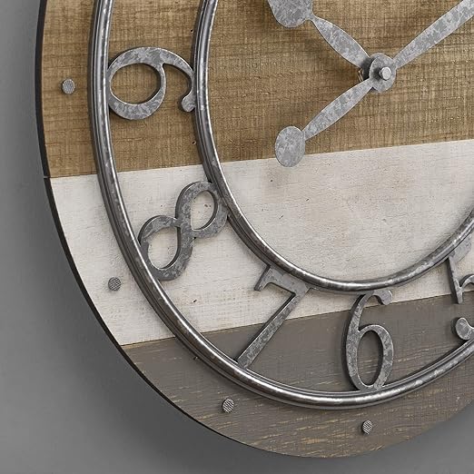 abdul_alim82746's tweet image. FirsTime &amp;amp; Co. Multicolor Shabby Pallet Wall Clock, Vintage Decor for Living Room, Home Office, Round, Wood, Farmhouse, 16 inches
#wallclock #wallclockdesign #wallclockdecor #wallclockvintage #wallclockart
📷= alim77311.blogspot.com/2024/06/wall-c…