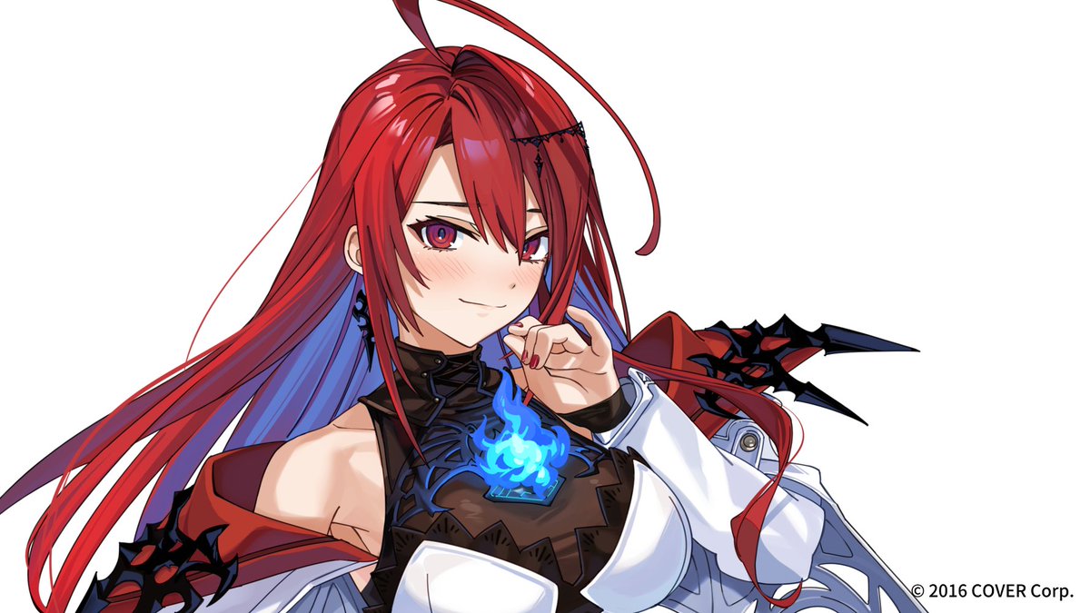 エリザベス様♥ I did some of the PV's illustrations for the hololive EN 