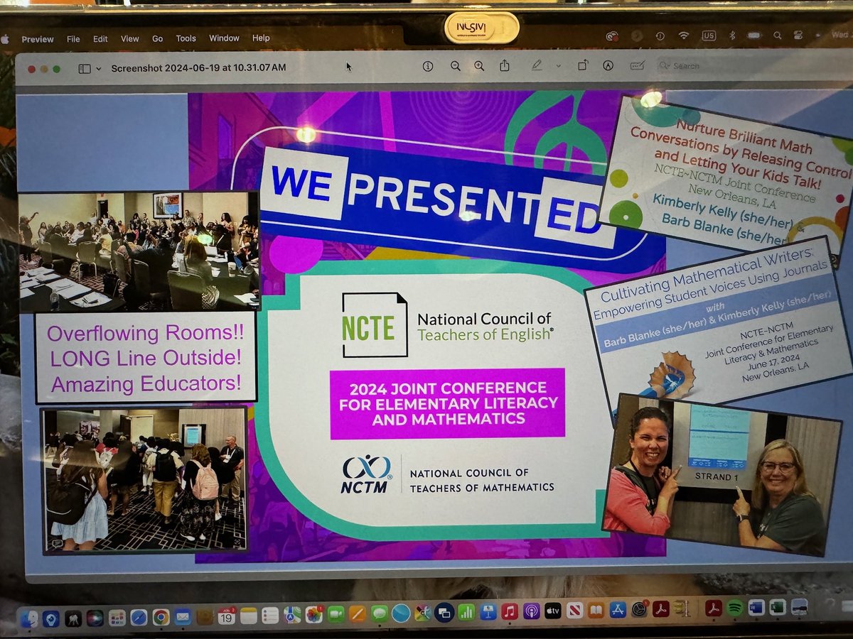 Barbara Blanke (@bblankephd) on Twitter photo What a Blast! Looking forward to next year and a bigger room! Thank you KimberlyKelly for always saying yes let’s do this!
#LitMath3024 <a href="/BBlankePhD/">Barbara Blanke</a> <a href="/CAMathCouncil/">CMC - CA MathCouncil</a> <a href="/MLCmath/">The Math Learning Center</a> <a href="/NCTM/">NCTM</a> <a href="/ncte/">National Council of Teachers of English (NCTE)</a> What a Blast! Looking forward to next year and a bigger room! Thank you KimberlyKelly for always saying yes let’s do this!
#LitMath3024 <a href="/BBlankePhD/">Barbara Blanke</a> <a href="/CAMathCouncil/">CMC - CA MathCouncil</a> <a href="/MLCmath/">The Math Learning Center</a> <a href="/NCTM/">NCTM</a> <a href="/ncte/">National Council of Teachers of English (NCTE)</a>
