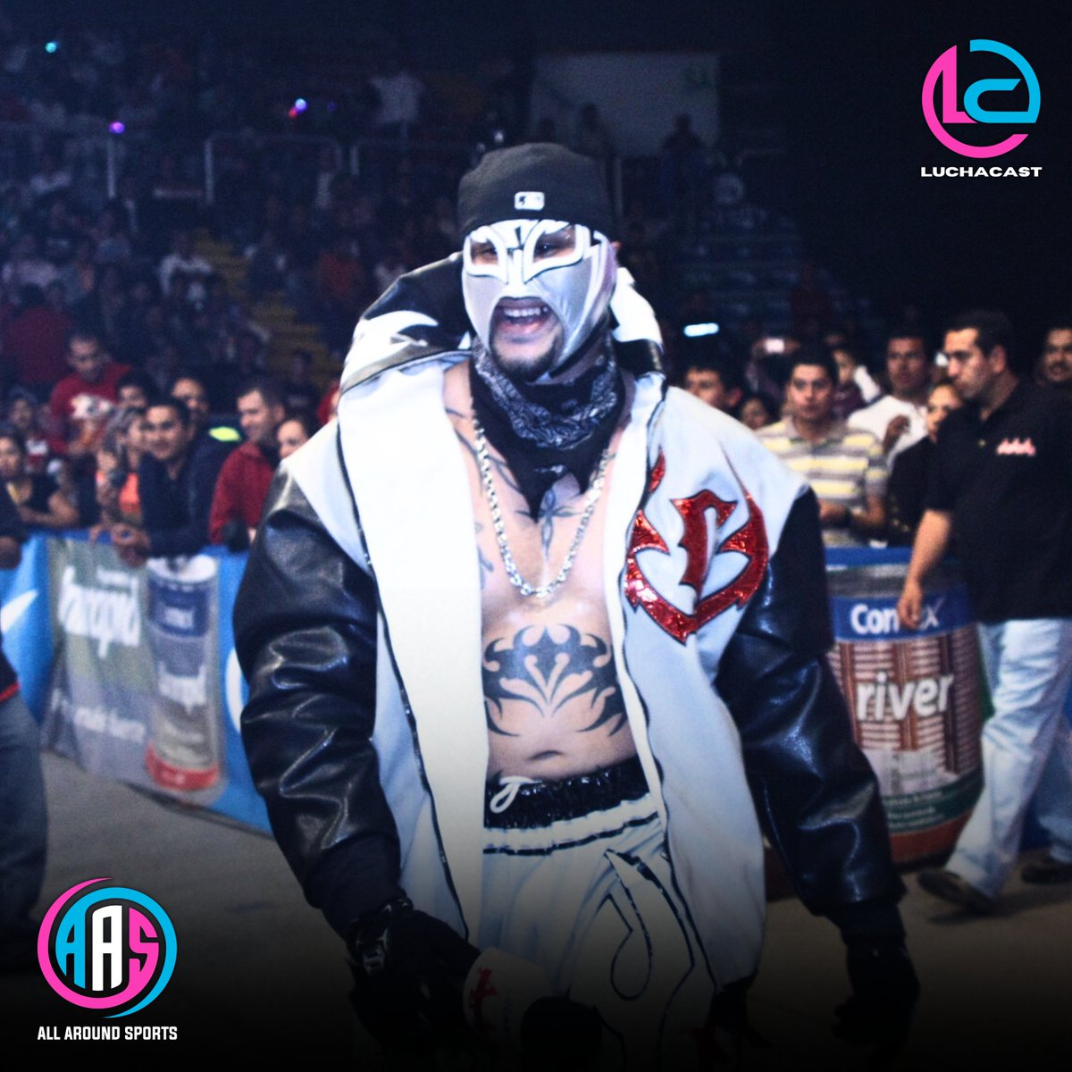 LuchaCast's tweet image. Algunas fotos de la época del Chicano en AAA México como El Ilegal. Siempre me pregunté qué hubiera pasado si Nicho El Millonario (Psychosis) no hubiera hecho que AAA lo dejara ir. El estilo de lucha de Chicano era perfecto para México.  #LuchalibreAAA