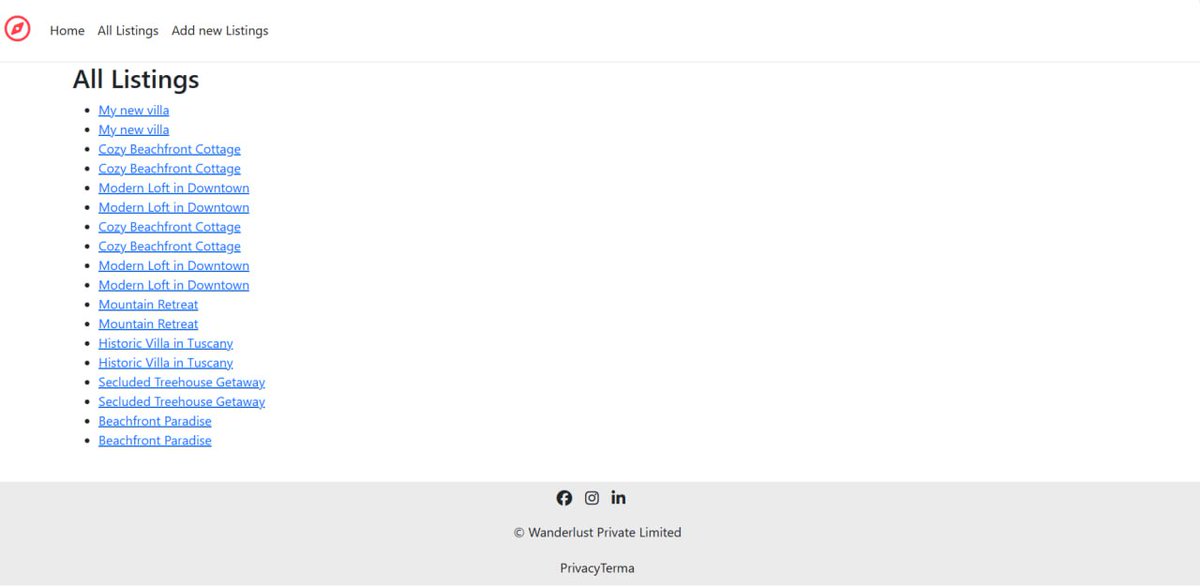 KhushiBaghel08's tweet image. Starting creating my first full stack project - TravelSpot 
Inspired by Airbnb 
Created a basic setup for my project create data base, restful api and create a nav bar and footer 

#buildinpublic #learninpubluc