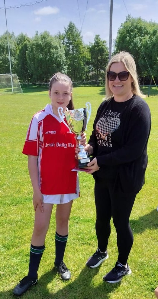 BulgadenN's tweet photo. Fabulous day at the South Limerick Small Schools Blitz. Well done to all the schools especially our girls who are Camogie Champions for the 3rd Year running. Thanks to Lisa@GlenbrohaneN for organising a great day of sport. @LimerickGAAzine @cnambnaisiunta @MunGAABunscol @Allianz https://t.co/9qSic5BfX8