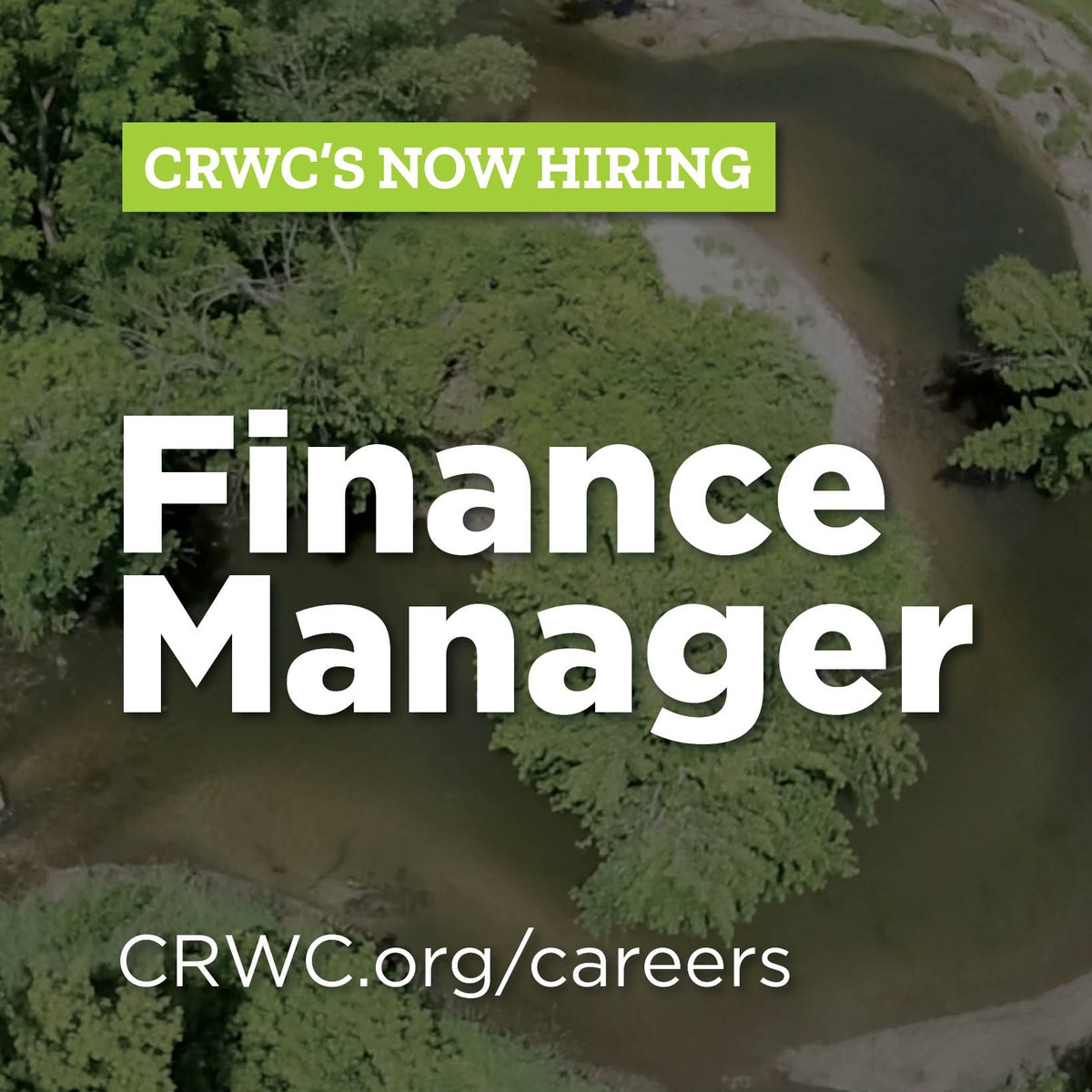 The Clinton River Watershed Council is hiring a Finance Manager to assist the executive director in leading the financial management and day-to-day operations of the organization!

Visit crwc.org/careers to learn more and apply.