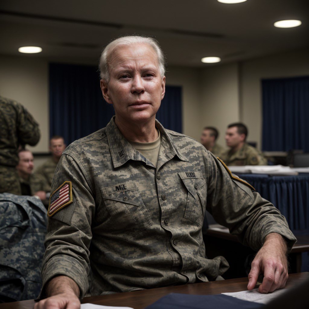 Spot my synthetic Biden and Biden x Trump face 👁️