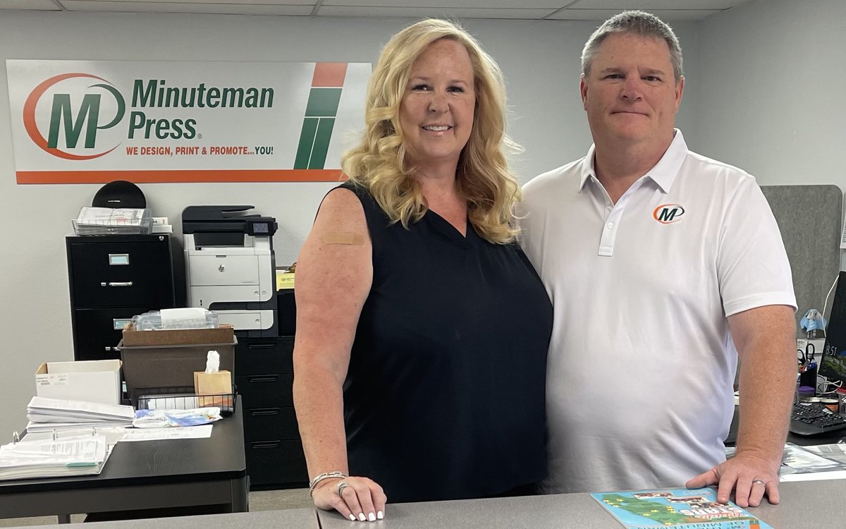 GRAPHICS PRO (@graphicspromag) on Twitter photo We love to see shop owners succeeding in the graphics industry! Congrats to Devin & John Weiss for achieving $1M in gross sales for 2023 and joining <a href="/MinutemanIntl/">Minuteman Press Franchise</a> President's Club. gpro.link/mpmesaaz
#wideformatprinting #signage #customgifts #promoproducts We love to see shop owners succeeding in the graphics industry! Congrats to Devin & John Weiss for achieving $1M in gross sales for 2023 and joining <a href="/MinutemanIntl/">Minuteman Press Franchise</a> President's Club. gpro.link/mpmesaaz
#wideformatprinting #signage #customgifts #promoproducts
