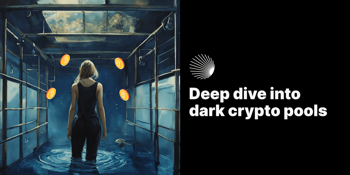 Deep dive into dark crypto pools

The world of crypto can be complex and unpredictable, and dark pools add another layer of intrigue and add interest to the community. Forget questionable backdoors — these are private venues for large crypto transactions without the hype.