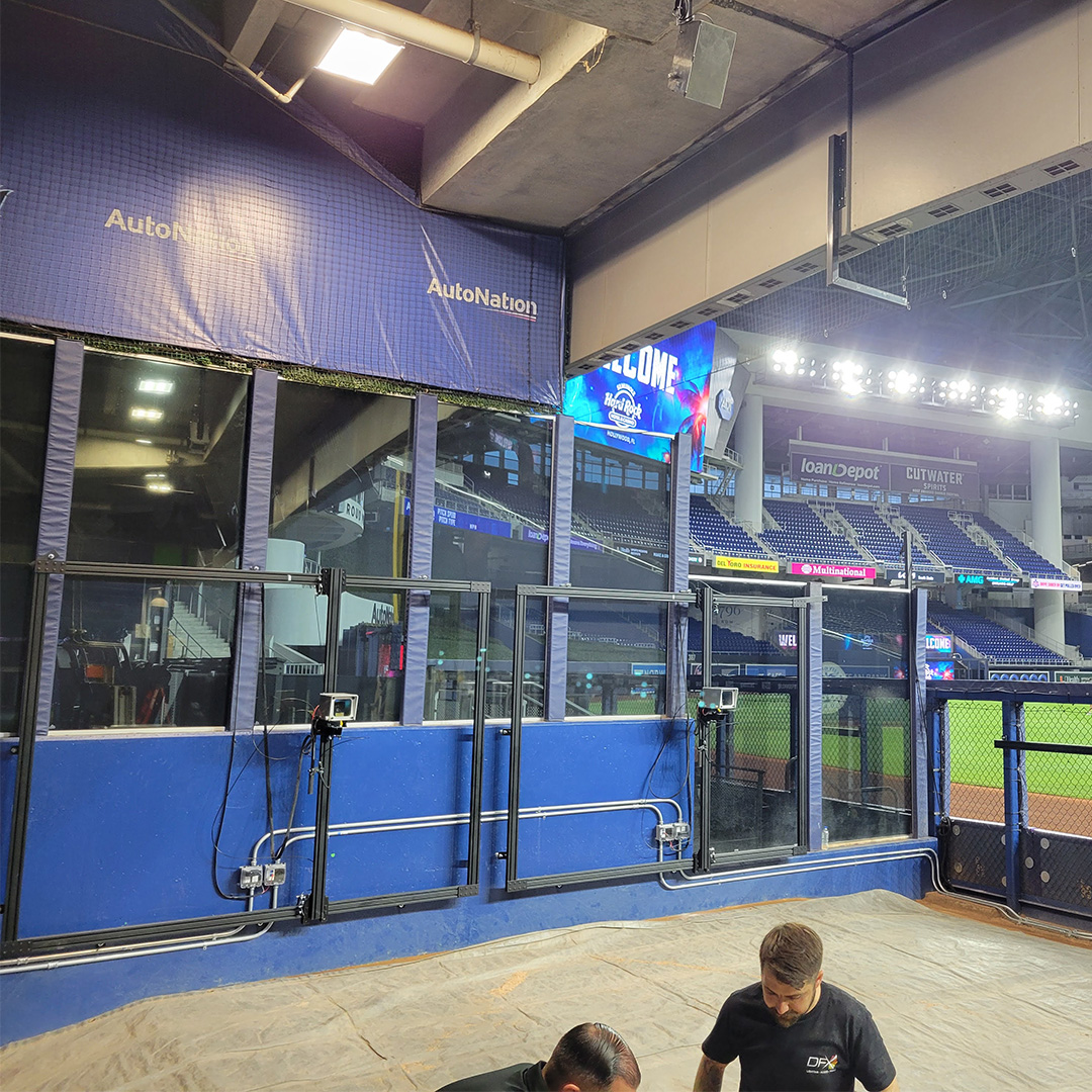 DFXsoundvision's tweet image. 📸 Elevating the game with our custom camera mounts and enclosures for a certain MLB team! Precision positioning for high-speed cameras means capturing every crucial moment in the bullpen. Proud to support MLB teams with cutting-edge solutions! #MLB #HighSpeedCameras #DFX