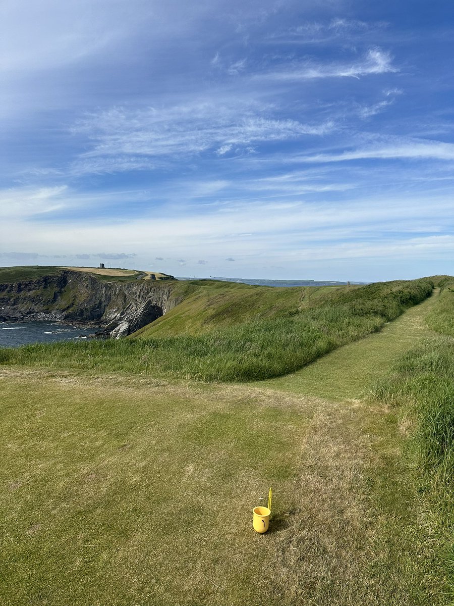 DfsSchoder's tweet image. I paired up with @BraedenGreseth to use some DraftKings Onyx points on both the Scotland and Ireland golf trips. It was an amazing time playing 9 epic courses in an 11 day stretch. Highly recommend if you’re a golfer and wondering what to spend your Onyx points on.