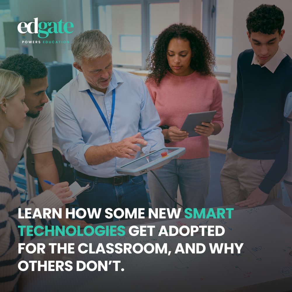 Learn how some new smart technologies get adopted for the classroom, and why others don’t. Join tomorrow, June 20th, for our Webinar of education insiders and EdTech providers to learn the tricks of the trade. zurl.co/eJxp #SmartTech #EdTech