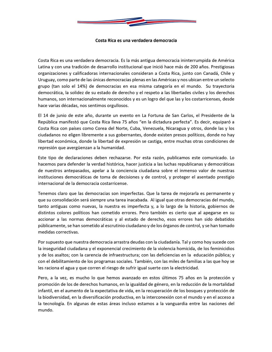 Laura Chinchilla M. tweet media