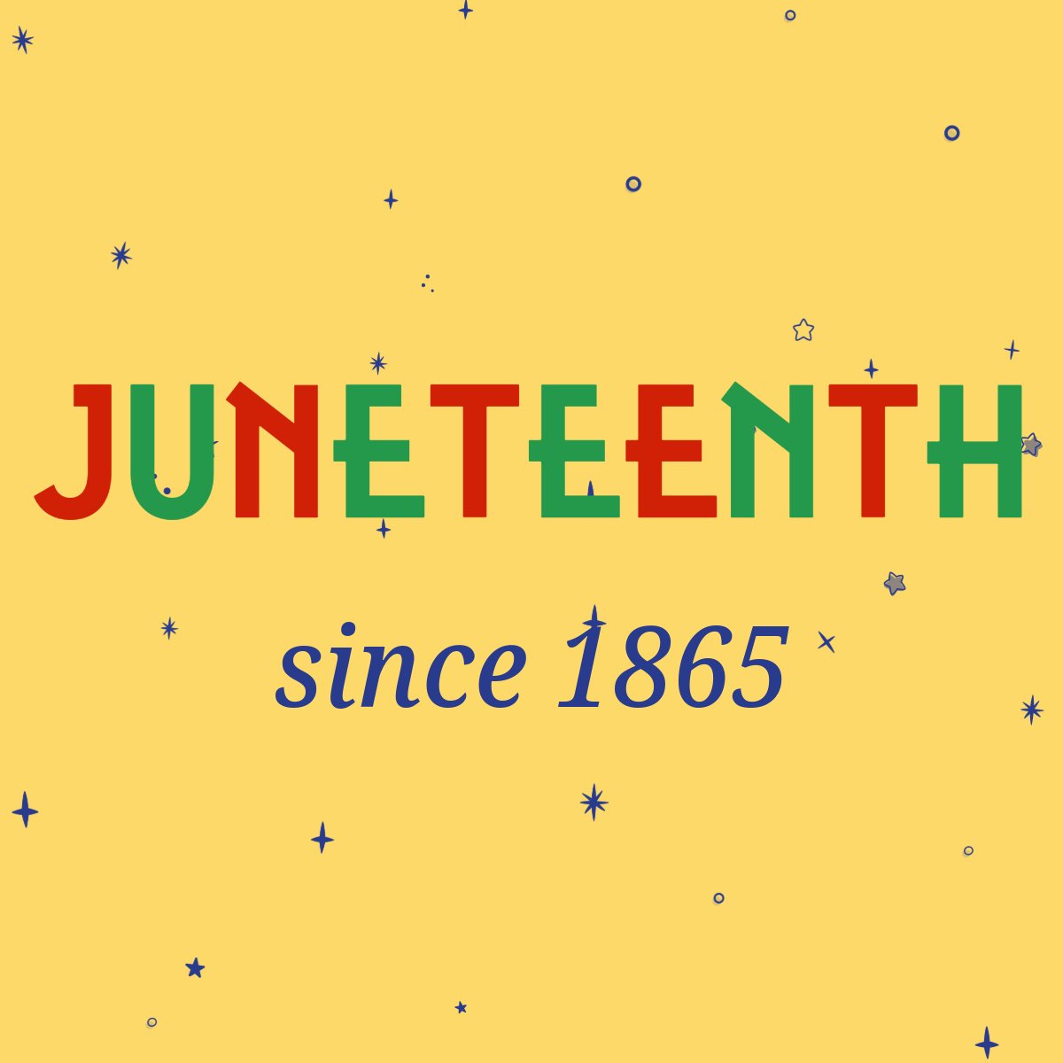 Its juneteenth!!!
