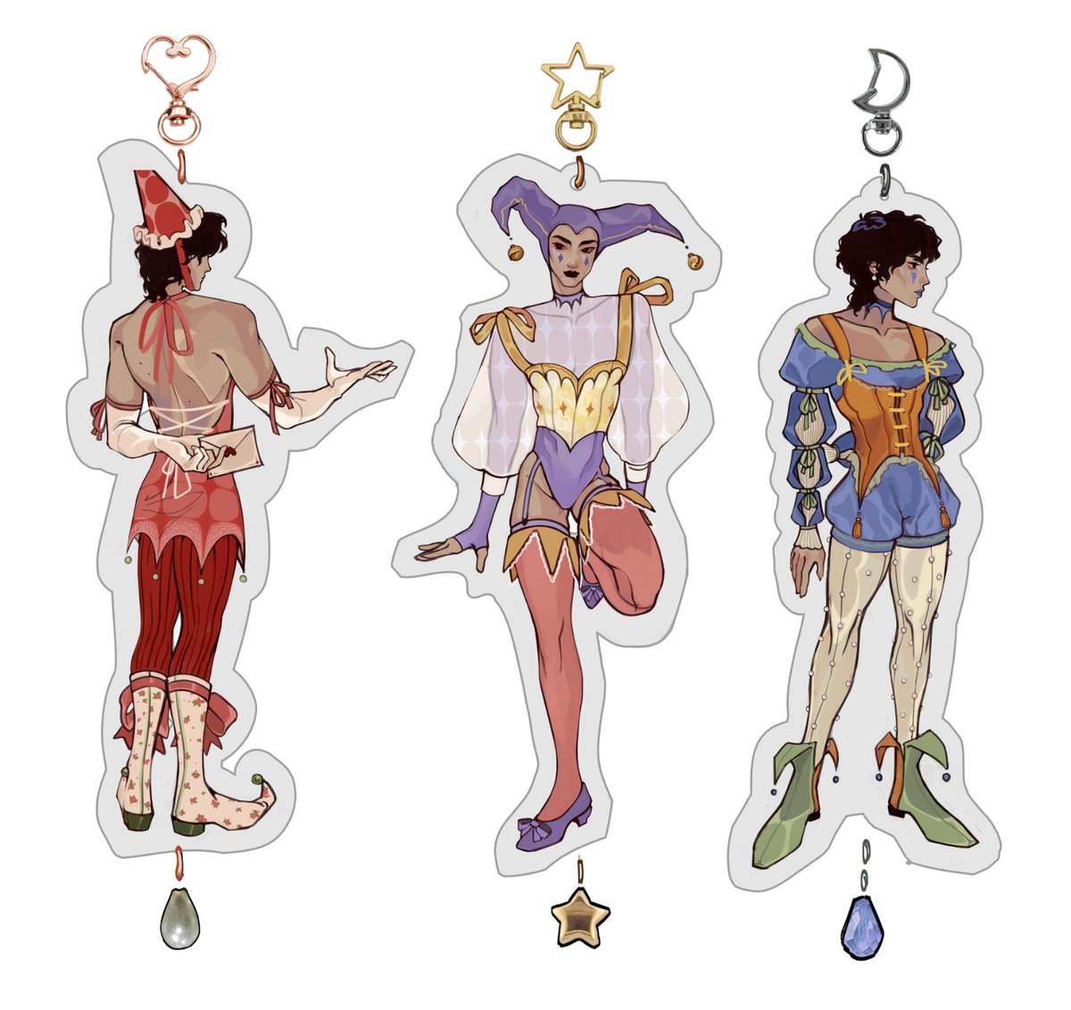 Rephaeim's tweet photo. Cunty jester keychains, anyone? https://t.co/bIPWNSWX5b