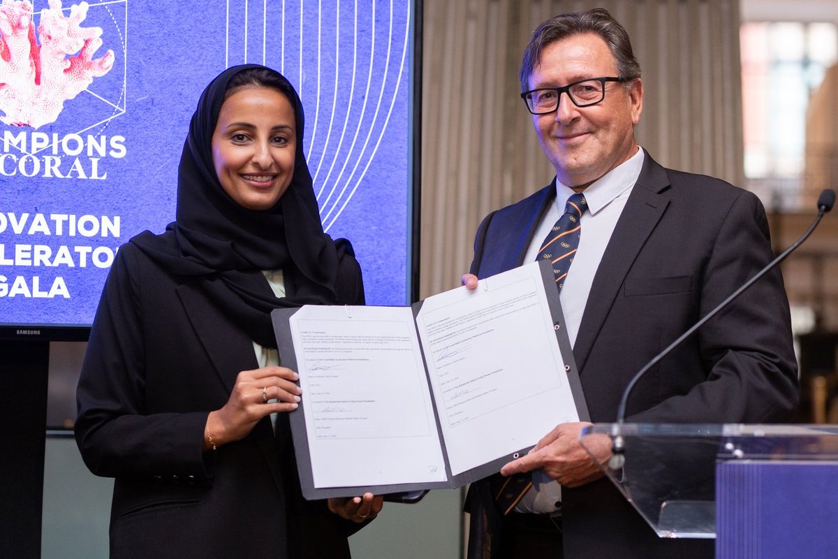 The G20 CORDAP and the Khaled bin Sultan <a href="/LivingOceansFdn/">Living Oceans</a>  (KSLOF) are proud to announce the signing of a Memorandum of Understanding between the two entities. The formal agreement was signed by HRH Princess Hala bint Khaled bin Sultan, President of KSLOF, and Professor