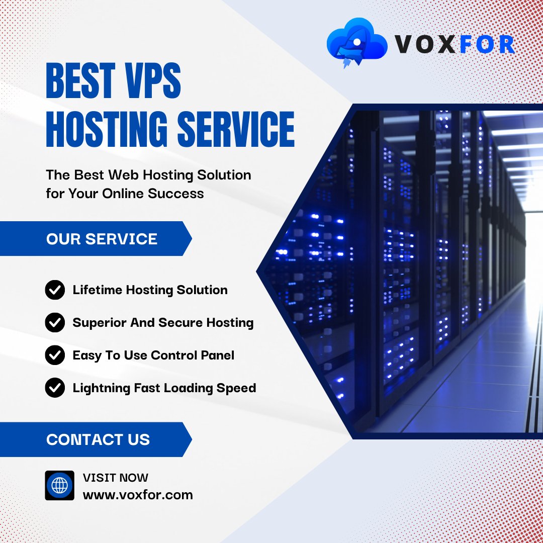 voxfor1's tweet image. 💻 Voxfor: The Best VPS Hosting Service You Can Trust

Experience unmatched speed &amp;amp; reliability with Voxfor&apos;s VPS hosting. Enjoy lifetime, 24/7 expert support, free migration, and robust security.
Visit now voxfor.com 🚀

#VPSHosting #BestVPSHosting #LifetimeHosting