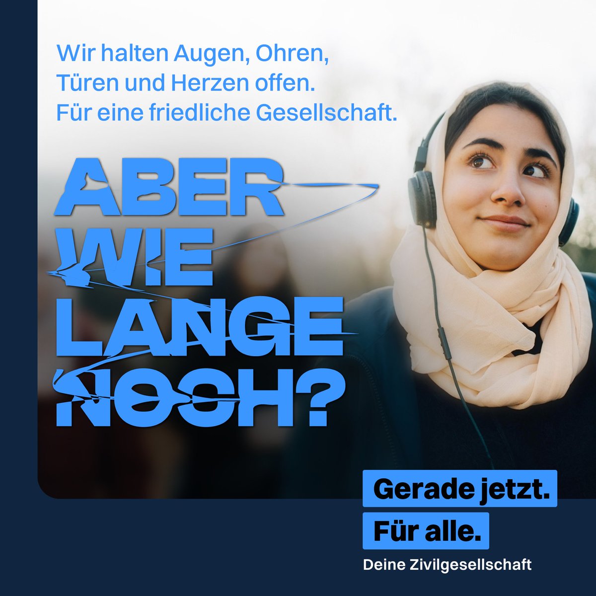 Die Haushaltsdebatten 2025 könnten bundesweite Einsparungen bei zivilgesellschaftlichen Projekten bedeuten. Für die #Demokratie ein falsches Signal zur falschen Zeit. Gib #Zivilgesellschaft deine Stimme!
#GeradeJetztFuerAlle 

👇👇👇

weact.campact.de/petitions/demo…