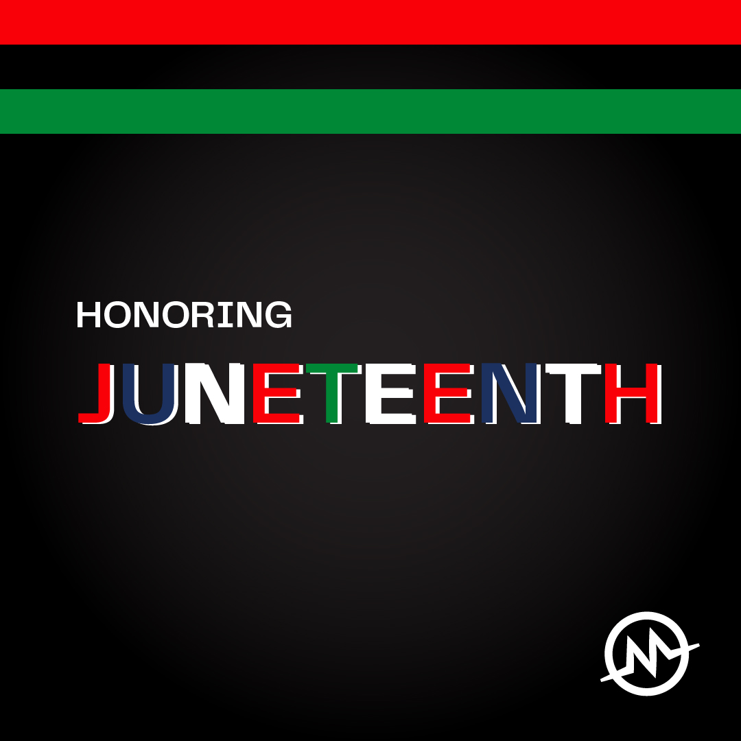 MonogramGroup's tweet image. Today, we honor Juneteenth, marking the emancipation of the last enslaved African Americans in 1865.

In observance of this holiday, our offices at MonogramGroup will be closed. Please take this time to reflect on the progress we've made and the work that still lies ahead.