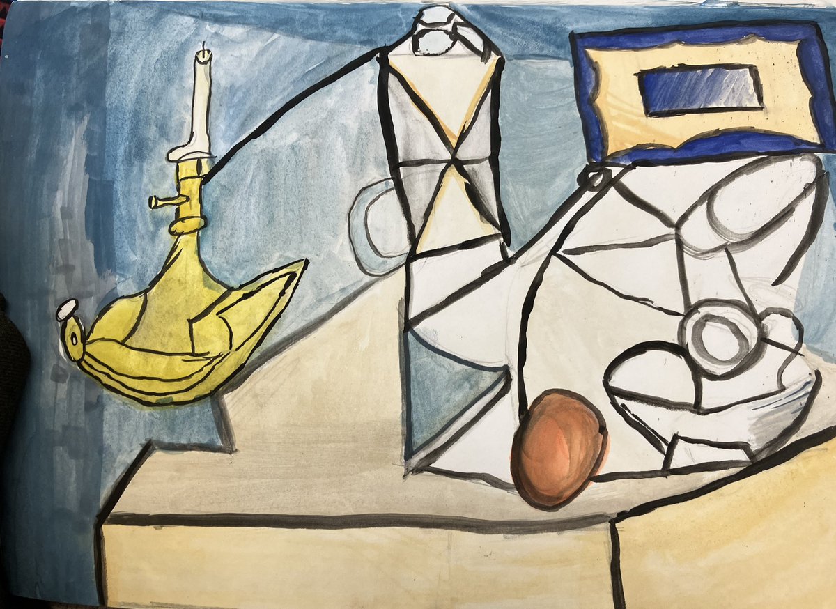 Year 9 still life project