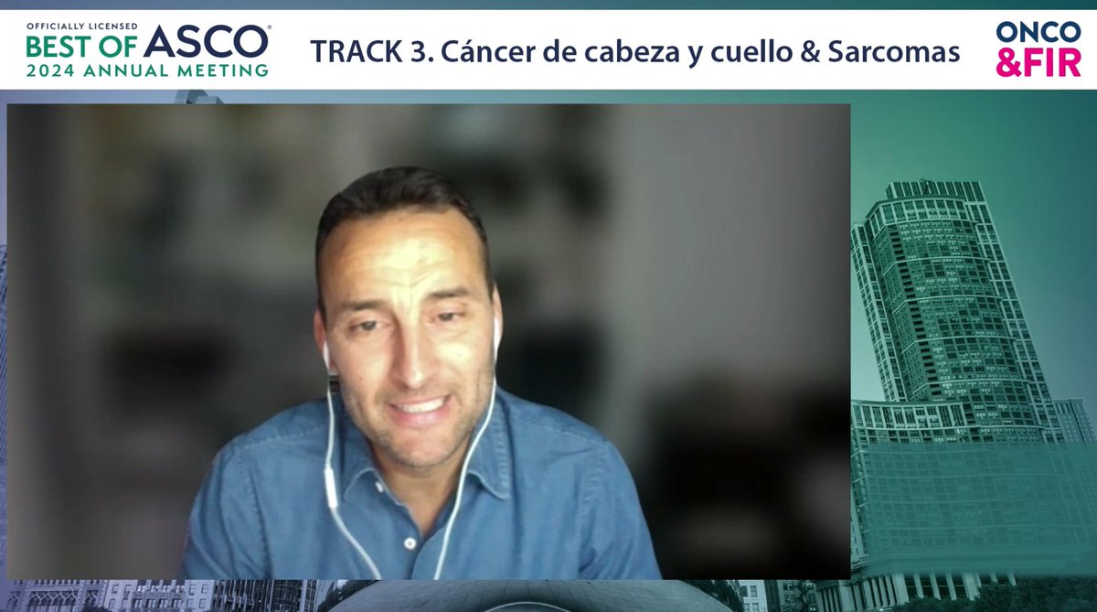 Es el momento de hablar de #CáncerDeCabezaYCuello &amp; #Sarcoma 

Modera esta interesante sesión:

👨‍⚕️Dr. José Antonio Marcos <a href="/jamr_cho2/">José Ant. Marcos</a>
🏥Hospital Universitario Virgen Macarena, Sevilla <a href="/HUVMacarena/">Hospital Virgen Macarena</a> 

#AvancesMédicos #BestofASCO24 Oncología y Farmacia