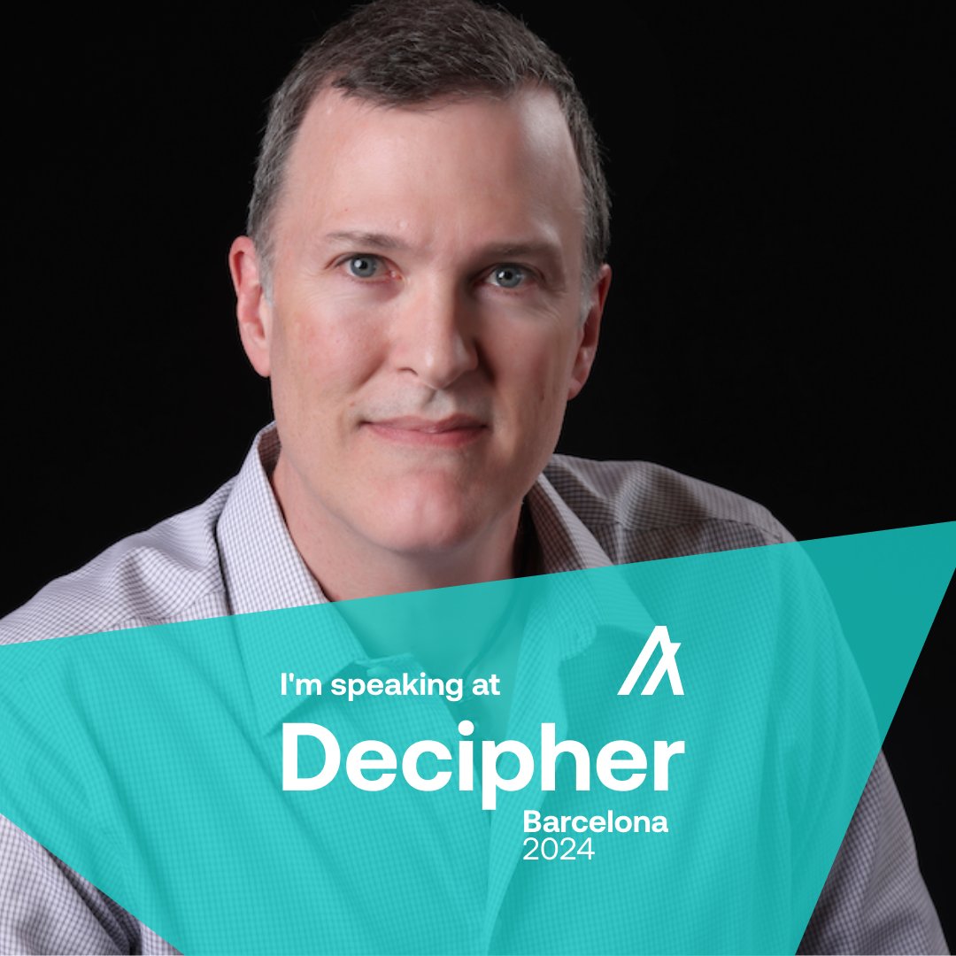 patrickbennett's tweet image. Hope to see you at #Decipher2024 !