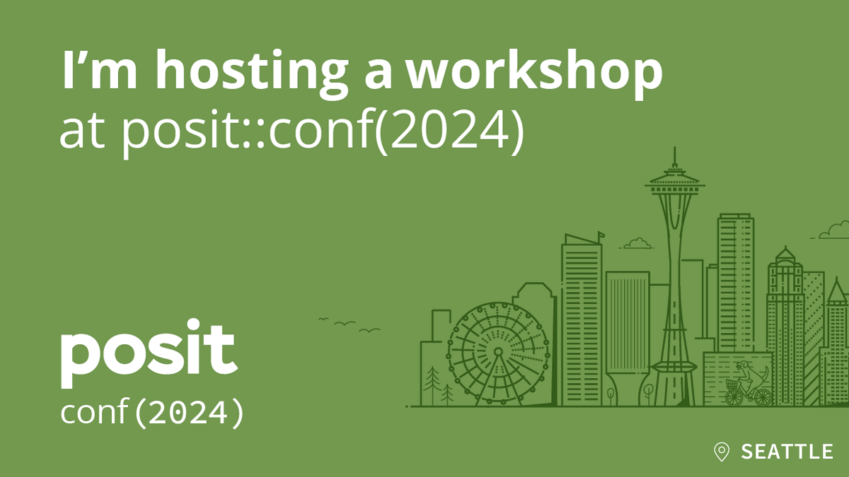 TheReaLSamlam's tweet photo. I am excited about the workshop I will be co-instructing, "Data Science Workflows with Posit Tools - Python Focus." We have revamped the workshop to introduce a bunch of exciting modern open-source tools:

- polars
- quarto
- great-tables 
- shiny
- httpx and hishel
- ruff https://t.co/UwIUZXItbA