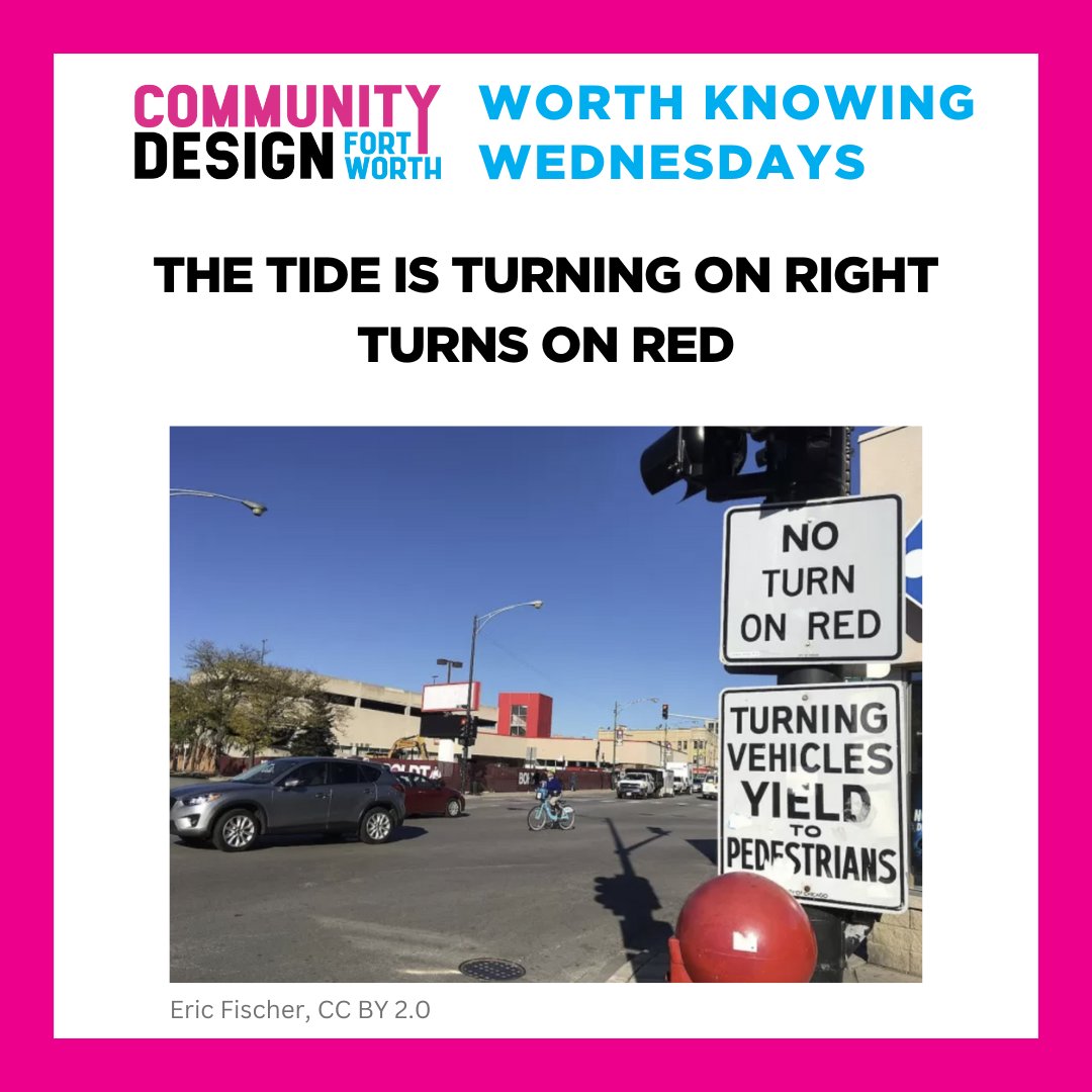 Road safety advocates say turning right on red increases the likelihood of car-pedestrian collisions and forces drivers into crosswalks. 

Check out this article from <a href="/planetizen/">Planetizen</a> to read more!
bit.ly/3z1DW27  #Pedestrian #RoadSafety  #SafeStreets