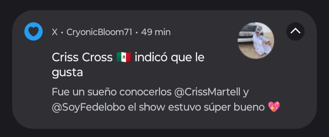 CryonicBloom71's tweet photo. Soy feliz, Criss te amo un chingo 😭😭😭 https://t.co/GQKwwMV2lt