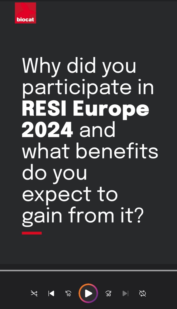 3️⃣7️⃣ companies from the #BioRegionCatalonia have participated at the 1st edition of #RESI in Europe, held in #Barcelona early this week.

Listen to the testimonials of Ysotope Theranostics, <a href="/Onalabs_InnoHub/">Onalabs</a>, <a href="/debiosdx/">debiosdx</a>, <a href="/loopdx/">Loop-Dx</a>, Aortyx, &amp; Time is Brain.

📲 tuit.cat/SXnxg