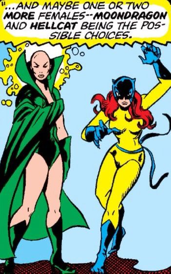 No one:

Me building a team for a Marvel Comic™️: