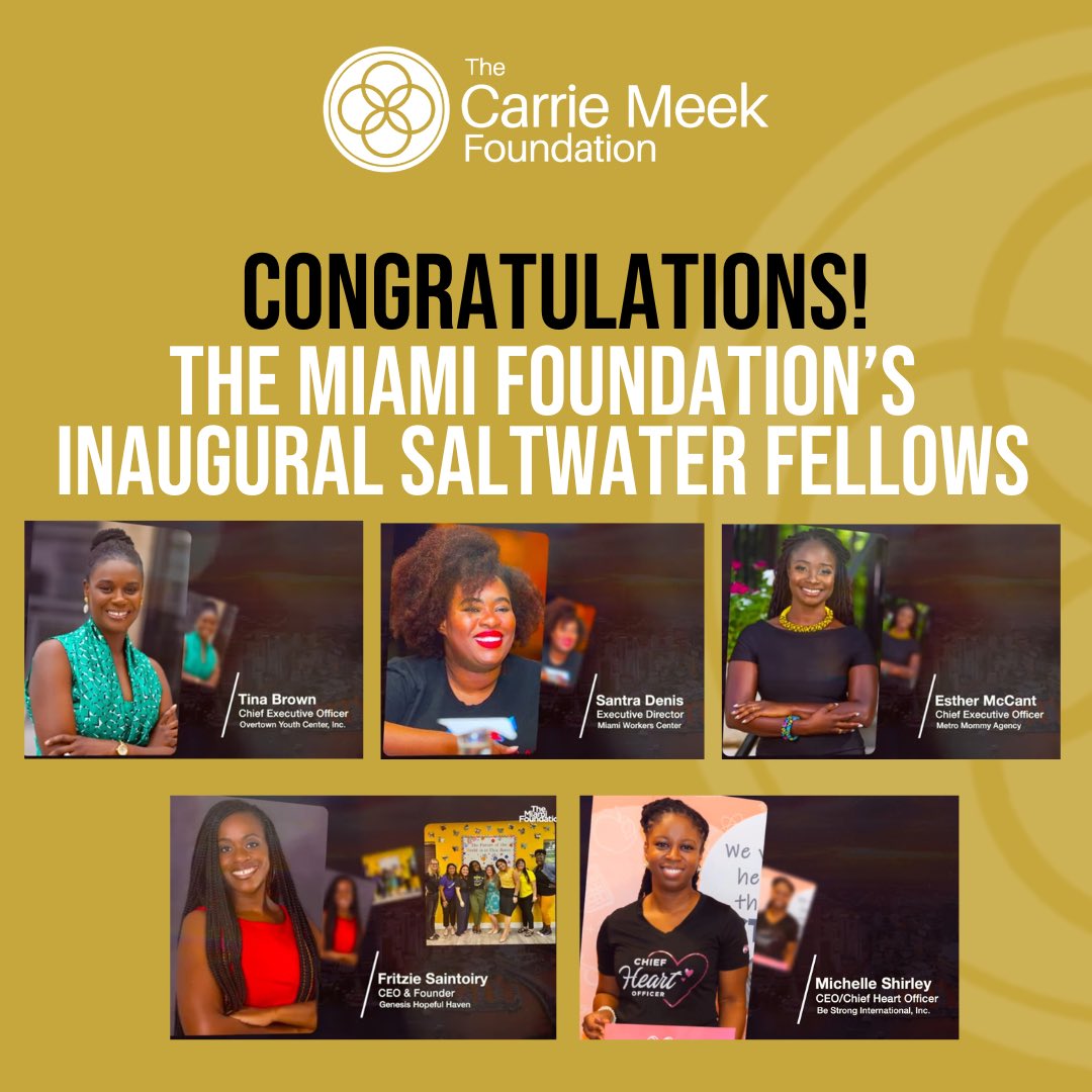 The Carrie Meek Foundation (@carriemeekfndn) on Twitter photo 
