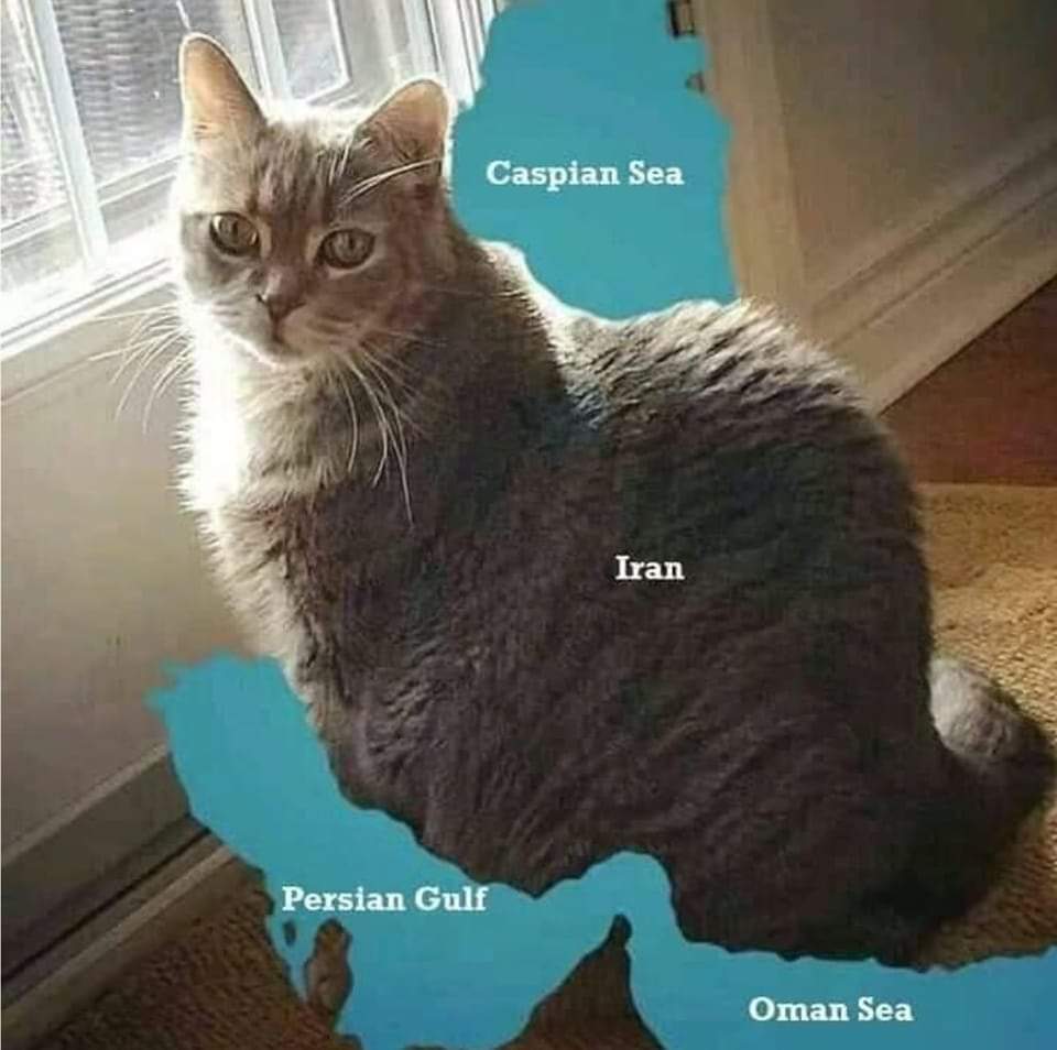 Detailed map of Iran