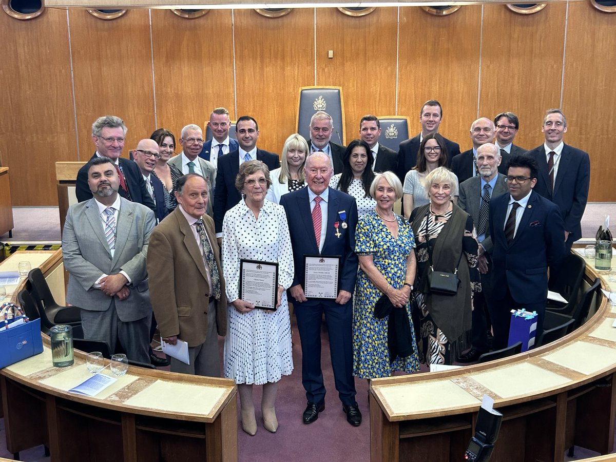 It cannot be put into words the honour it was to nominate and speak in support of the Freeman of the London Borough of Enfield being awarded to two people that have shaped my political career. Terry Neville and Glynis Vince are the epitome of what Councillors should be.