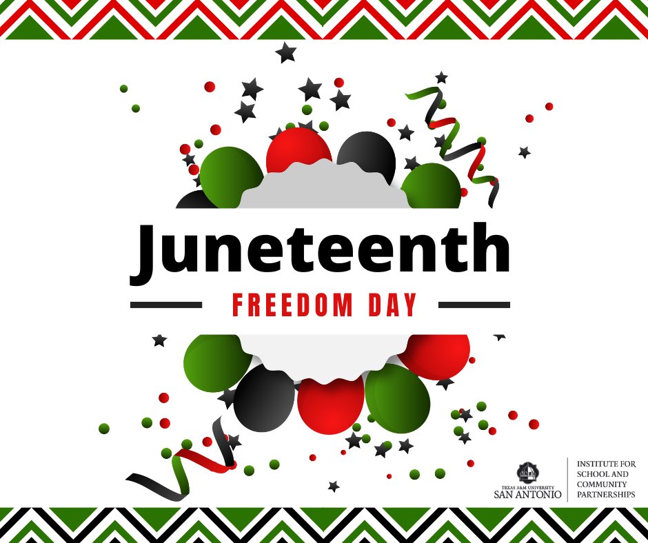 Join us in celebrating freedom day and join us in working toward a better future for our students and young adults.