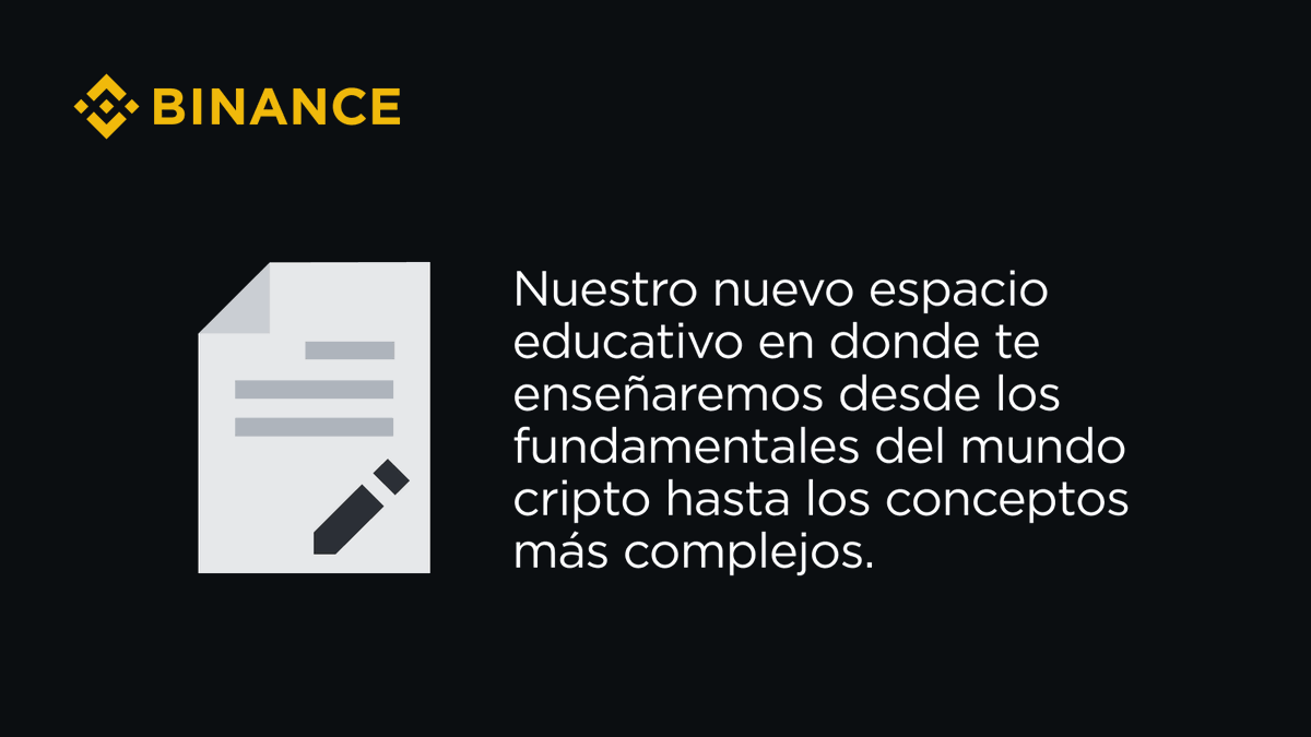 BinanceLATAM's tweet photo. ¡Atención a todos! 🚀✨ Nos complace anunciar nuestro nuevo segmento educativo: "Aprende con Binance". No importa si eres principiante o tienes experiencia, ¡Hay algo para todos! 💰 📅  #AprendeConBinance #EducaciónFinanciera #CryptoSchool https://t.co/EkZleQFHAk