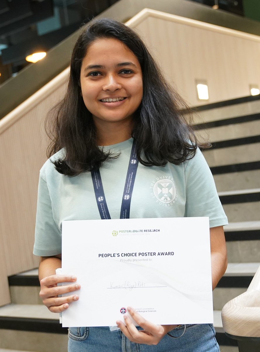 Kumari Riya Pati (@kumaririyapati) on Twitter photo Absolute moment straight from last week's PGR Symposium 2024 <a href="/SBSatEd/">Biological Sciences | University of Edinburgh</a> . What a fun interaction sharing and listening to all Postgraduate talks and research. Done with the second year poster β
.
<a href="/EdinburghUni/">The University of Edinburgh</a> Absolute moment straight from last week's PGR Symposium 2024 <a href="/SBSatEd/">Biological Sciences | University of Edinburgh</a> . What a fun interaction sharing and listening to all Postgraduate talks and research. Done with the second year poster β
.
<a href="/EdinburghUni/">The University of Edinburgh</a>