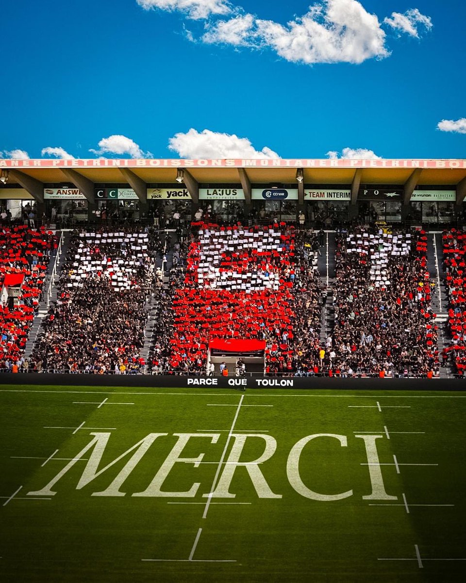 Serin_Baptiste's tweet photo. Merci Toulon pour ce soutien incroyable durant toute la saison 🫶
Ce n’est pas la fin que nous aurions aimé vous offrir mais on fera tout pour revivre de grands moments ensemble. 
Merci et bonne route aux mecs qui nous quittent 🥹 
À l’année prochaine ❤️🖤 https://t.co/9oRLlIWe8K