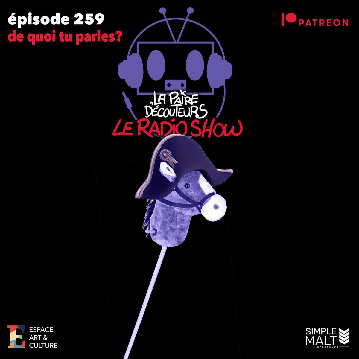 Écouter LE RADIO SHOW Ép.259 sur BaladoQuebec.CA -  baladoquebec.ca/la-paire-decou…