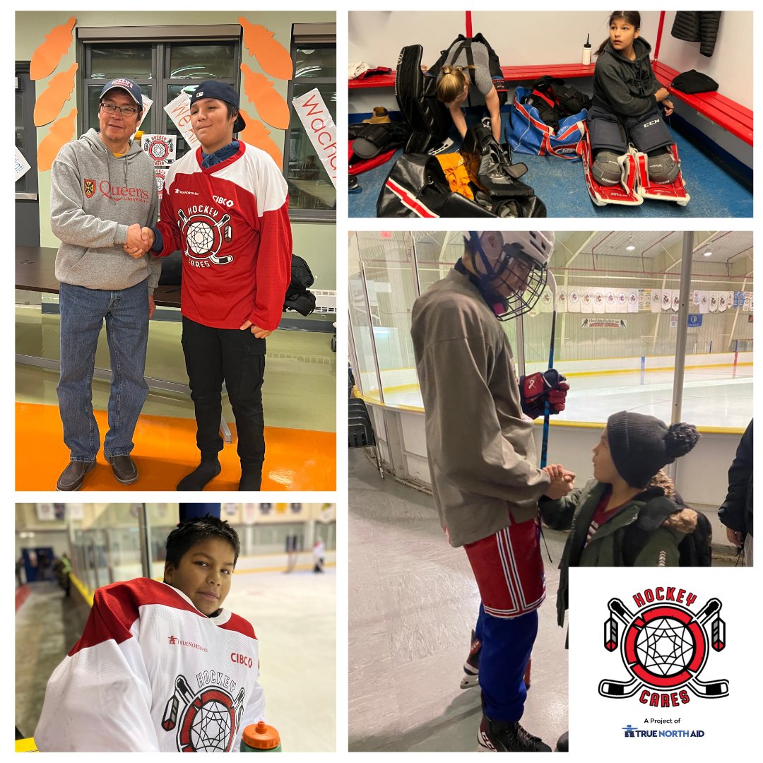 TrueNorthAid's tweet image. Next week the Oakville community is welcoming Constance Lake and Attawapiskat First Nations for Hockey Cares's fifth exchange since 2017!

#Reconciliation #TrueNorthAid #CanadianCharity #youthexchange #Indigenous #FirstNations #Indigenousyouth #HockeyCares #Hockey