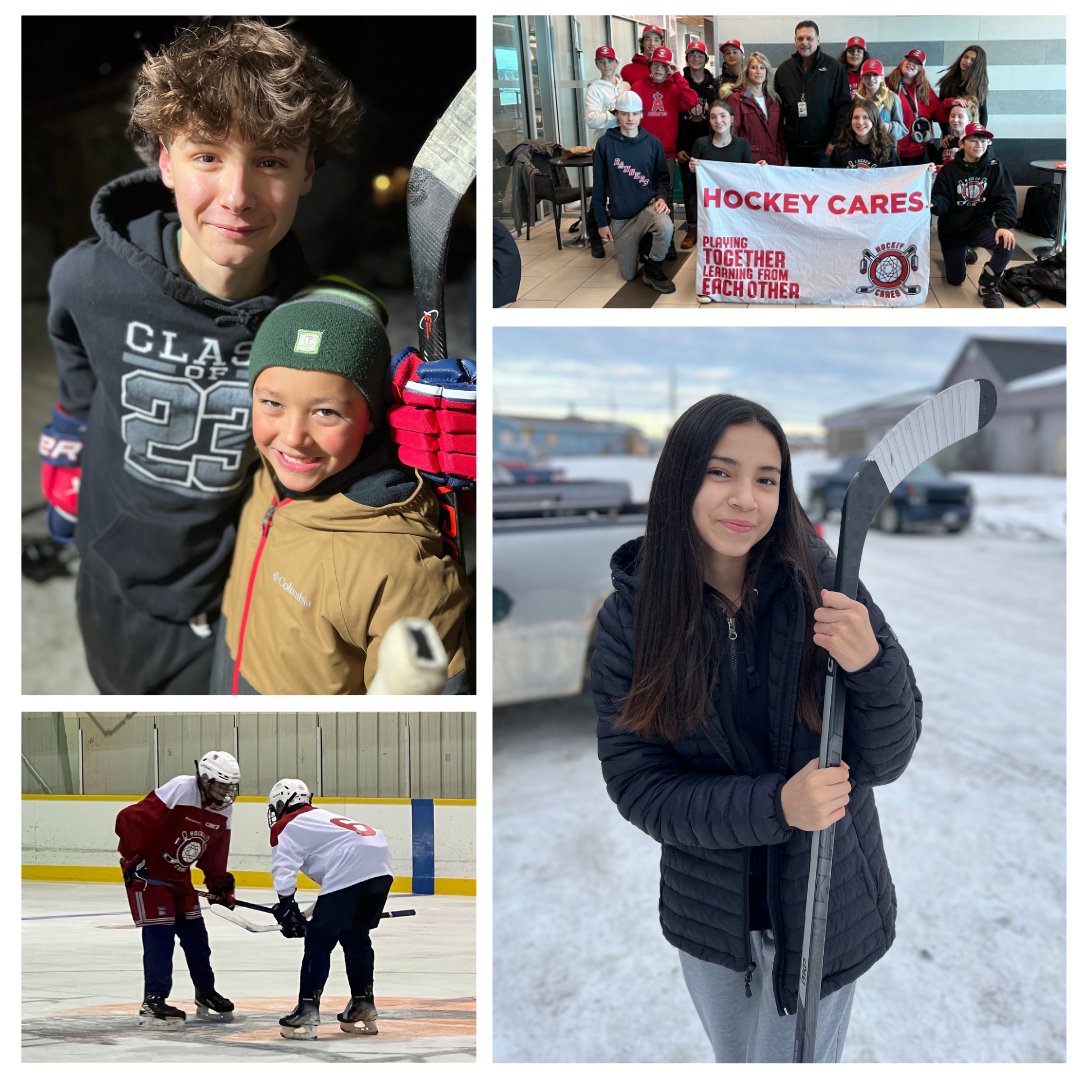 TrueNorthAid's tweet image. Next week the Oakville community is welcoming Constance Lake and Attawapiskat First Nations for Hockey Cares's fifth exchange since 2017!

#Reconciliation #TrueNorthAid #CanadianCharity #youthexchange #Indigenous #FirstNations #Indigenousyouth #HockeyCares #Hockey
