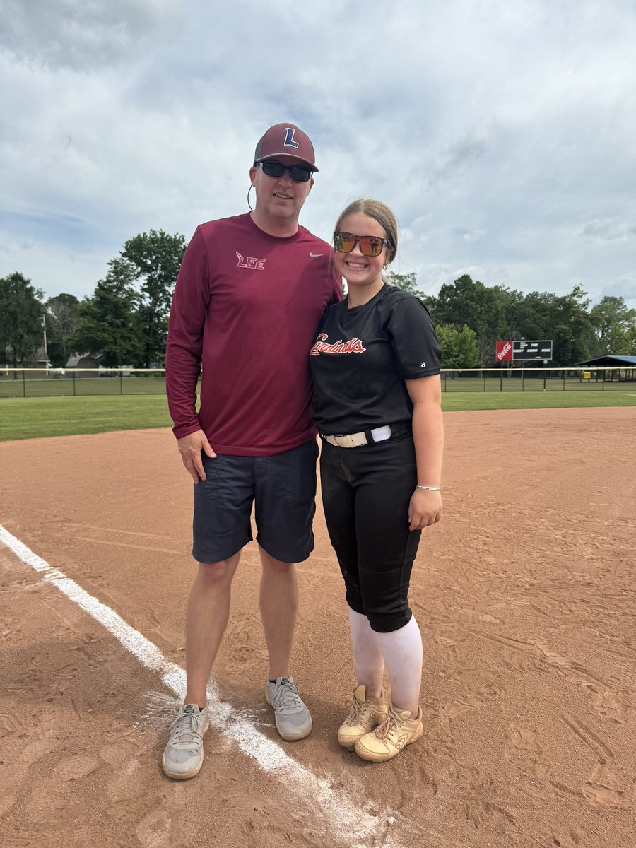 m_boyles7's tweet photo. I would like to thank coach Sermons from @LeeUSoftball for your advisement and feedback today during my @ConnectSports_ all star game! https://t.co/pKoEkUhuTl