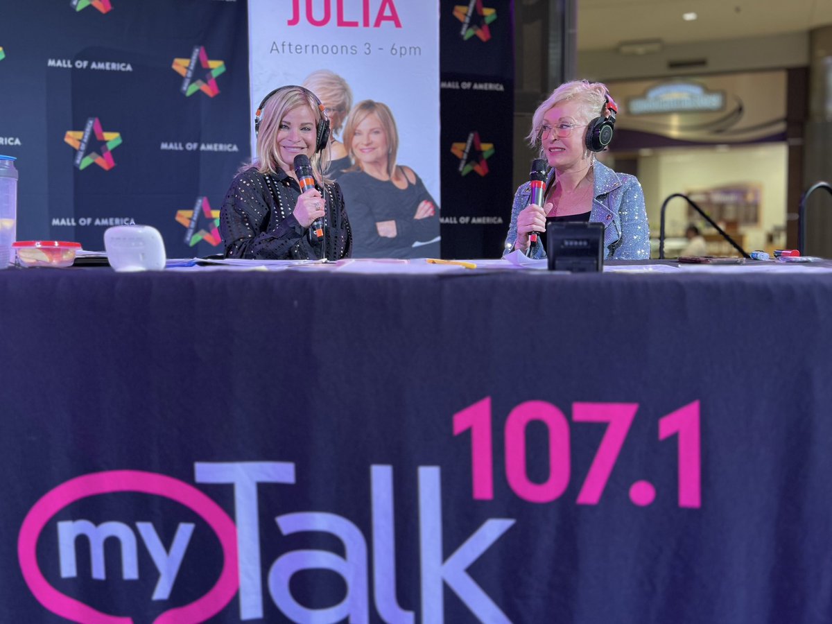 mallofamerica's tweet photo. A HUGE thank you to everyone who came out to the live broadcast last night to support @mytalk1071’s  very own @LoriJulia as they say their Long Minnesota Goodbye! ❤️ https://t.co/kZhr0mzZLQ