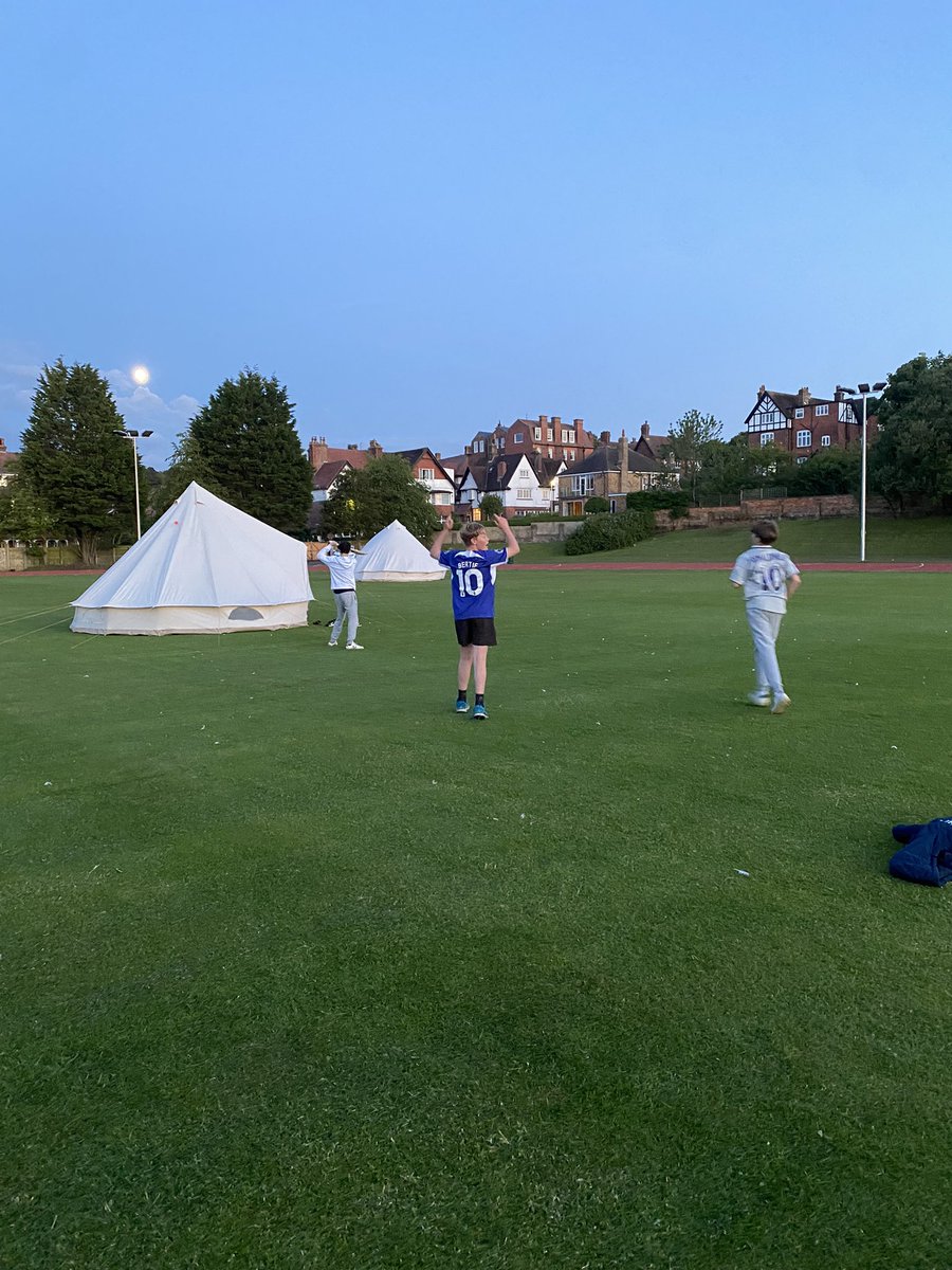 Solstice Camp Out 24 <a href="/ScarColl/">Scarborough College</a>  for our boarders⛺️ 🏕️