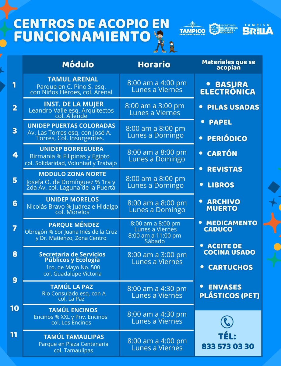 Secretaría de Servicios Públicos y Ecología tweet media