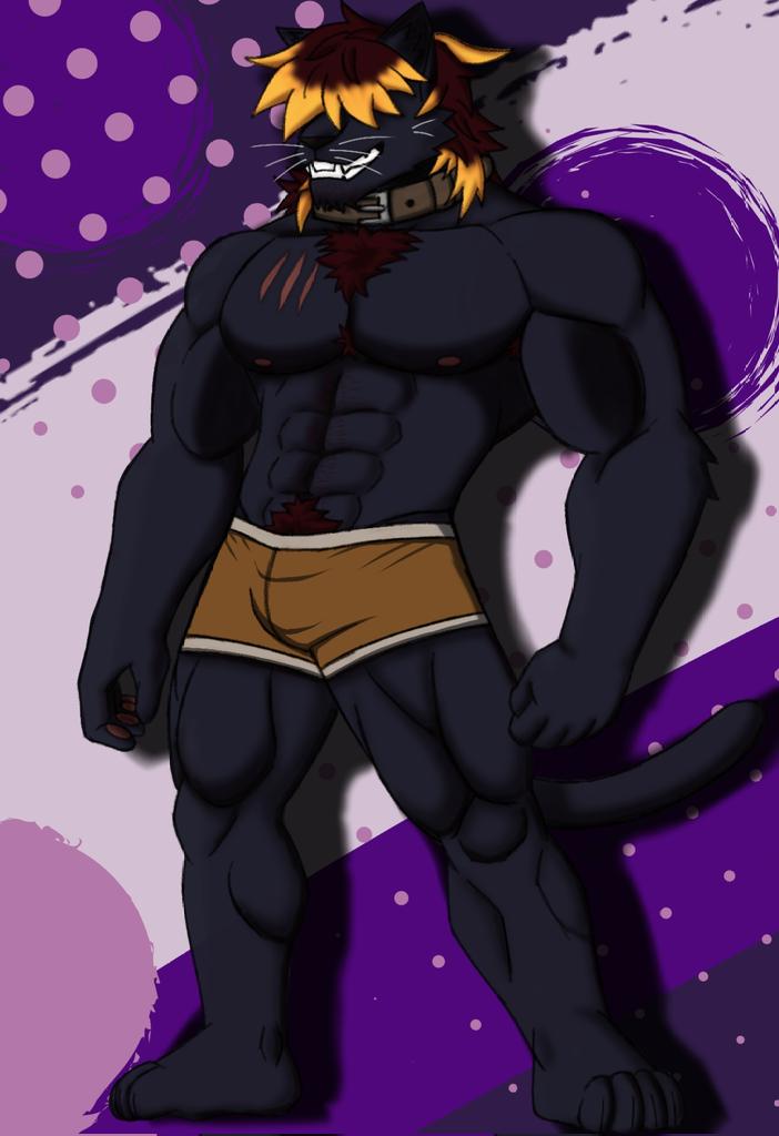 Omael_arts's tweet photo. Niliel vrs.2 
The Cat with boobs
.
.
.
#FURRY #BARA #oc #anime #art #drawing #furryartist #muscle https://t.co/8OkKlcQgaI